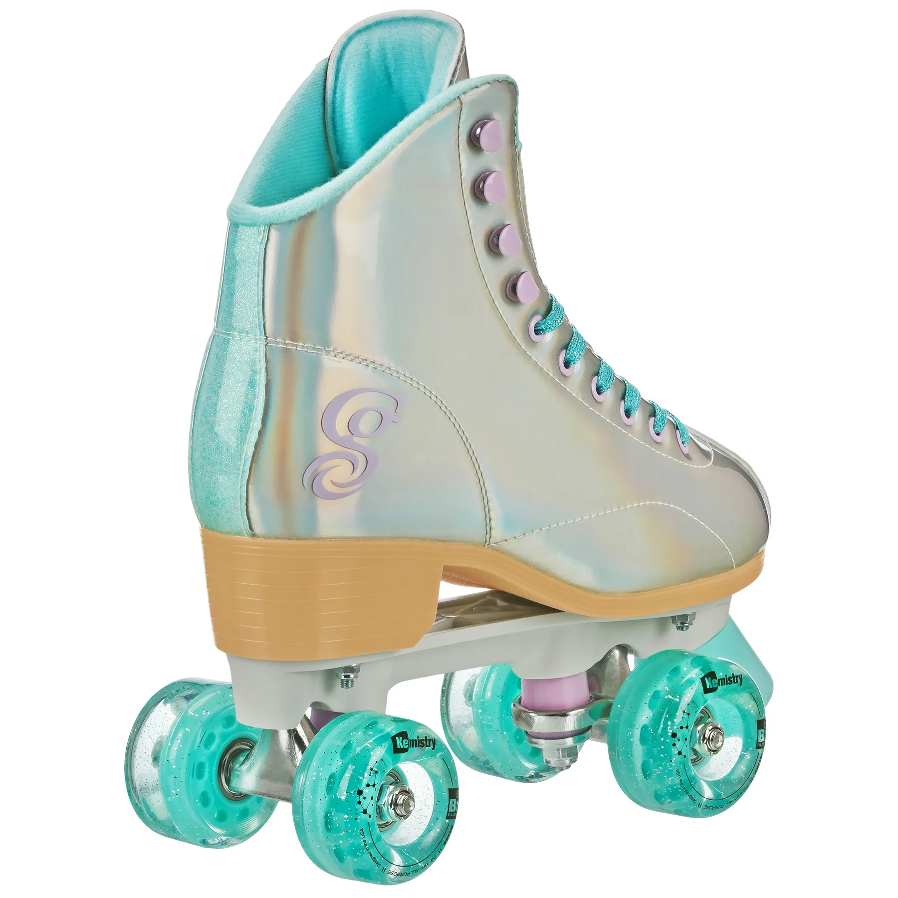 UV Blue Roller Skates - Image 3
