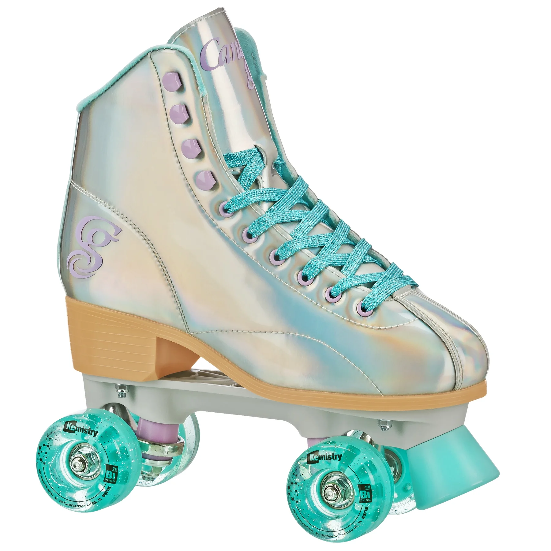 UV Blue Roller Skates - Image 2