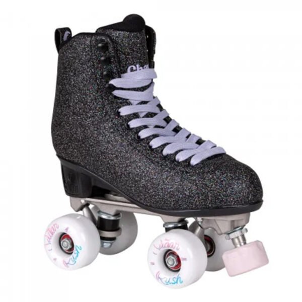 Glittery Roller Skates